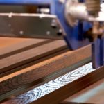 lacado de aluminio efecto madera