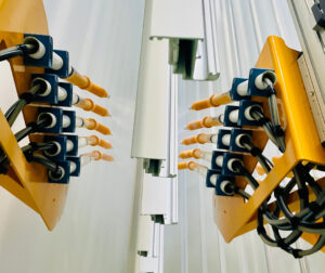 Lacado pistolas nueva AV Alumitran