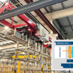 Puentes grúa Albatros con esquema AV Alumitran