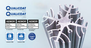 sellos de calidad extrusor de aluminio certificado